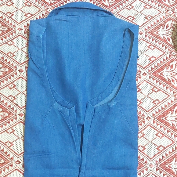Ladies Denim One Piece Dress - Picture 2 of 3